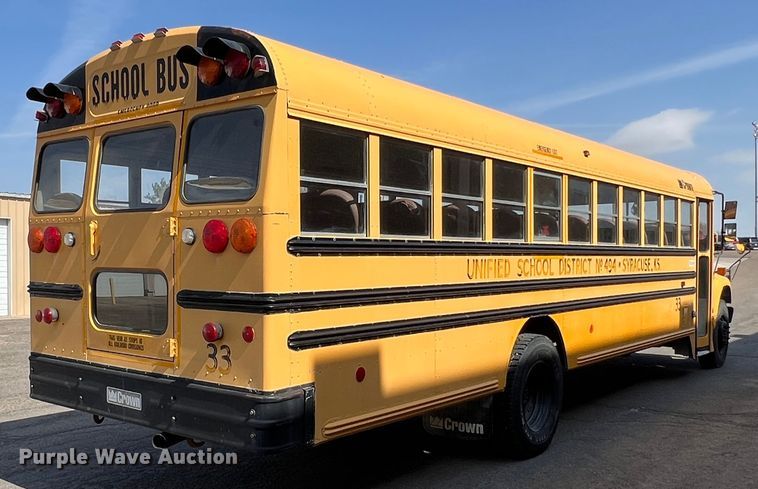 image for item IG9434 1998 Ford B800  school bus