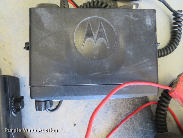 image for item JC9302 (3) Motorola M1255/CM300 two-way radios