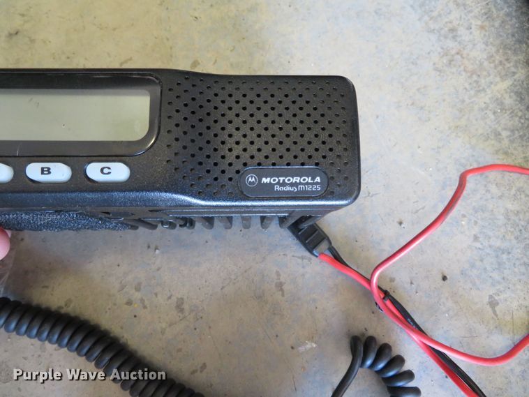 image for item JC9302 (3) Motorola M1255/CM300 two-way radios