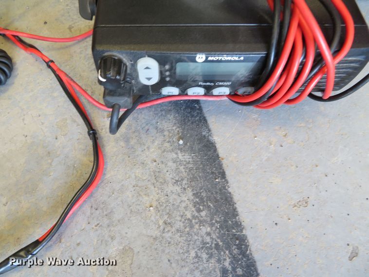 image for item JC9302 (3) Motorola M1255/CM300 two-way radios