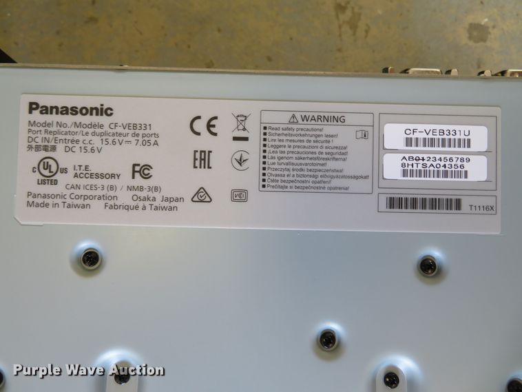 image for item JC9303 (4) Panasonic CF-VEB331 port replicators