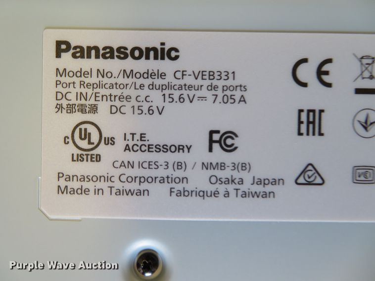 image for item JC9303 (4) Panasonic CF-VEB331 port replicators