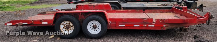 image for item JG9855 2000 DCT  tilt deck equipment trailer