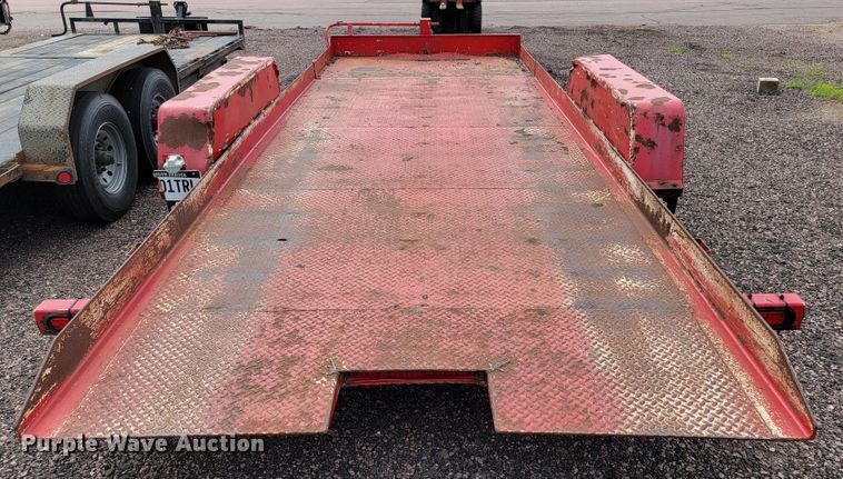 image for item JG9855 2000 DCT  tilt deck equipment trailer