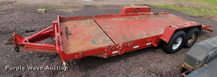 image for item JG9855 2000 DCT  tilt deck equipment trailer