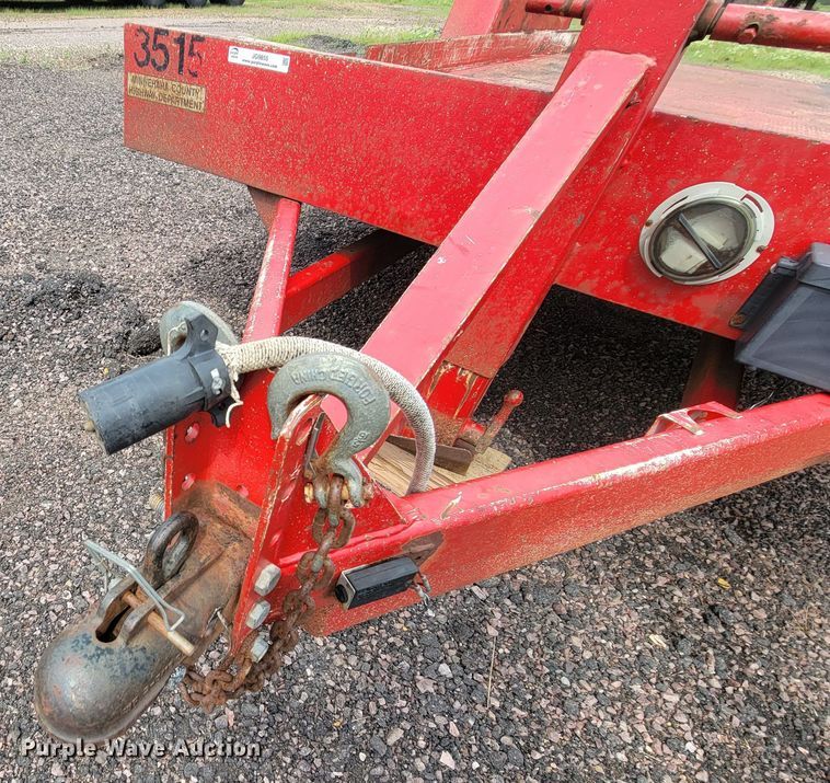 image for item JG9855 2000 DCT  tilt deck equipment trailer
