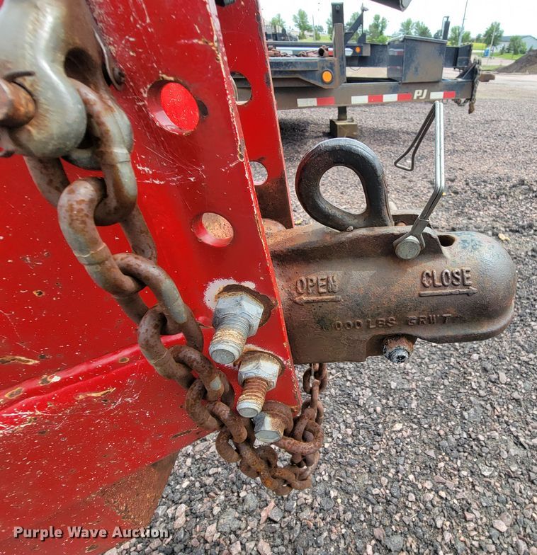 image for item JG9855 2000 DCT  tilt deck equipment trailer