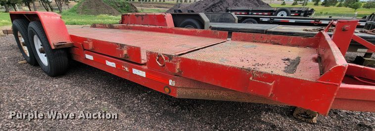 image for item JG9855 2000 DCT  tilt deck equipment trailer