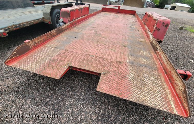 image for item JG9855 2000 DCT  tilt deck equipment trailer