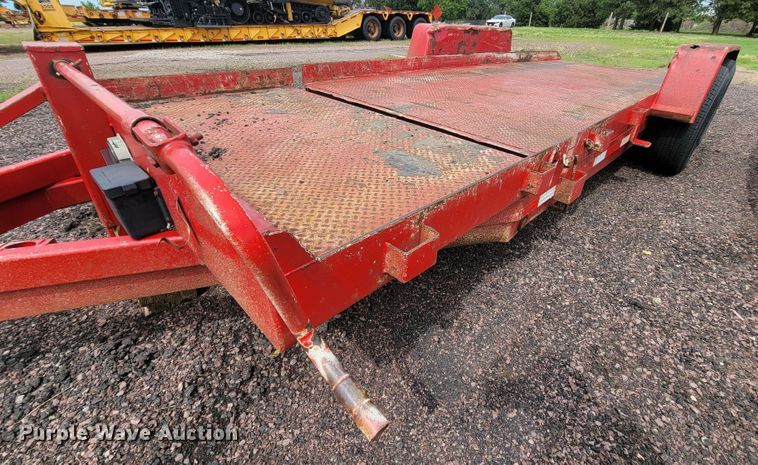 image for item JG9855 2000 DCT  tilt deck equipment trailer