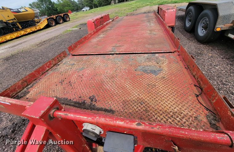 image for item JG9855 2000 DCT  tilt deck equipment trailer