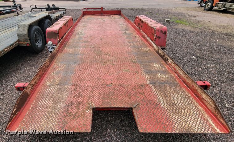 image for item JG9855 2000 DCT  tilt deck equipment trailer