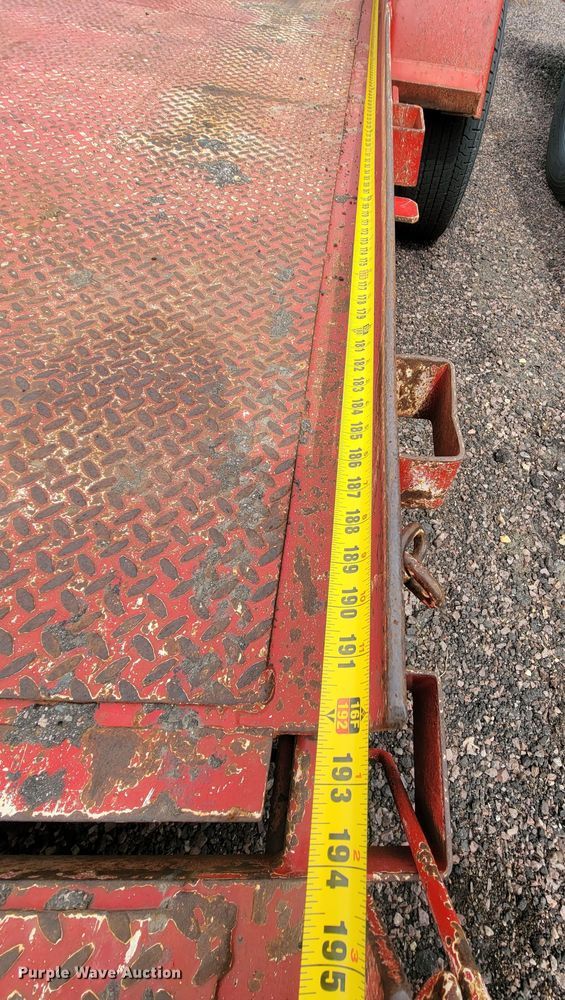 image for item JG9855 2000 DCT  tilt deck equipment trailer
