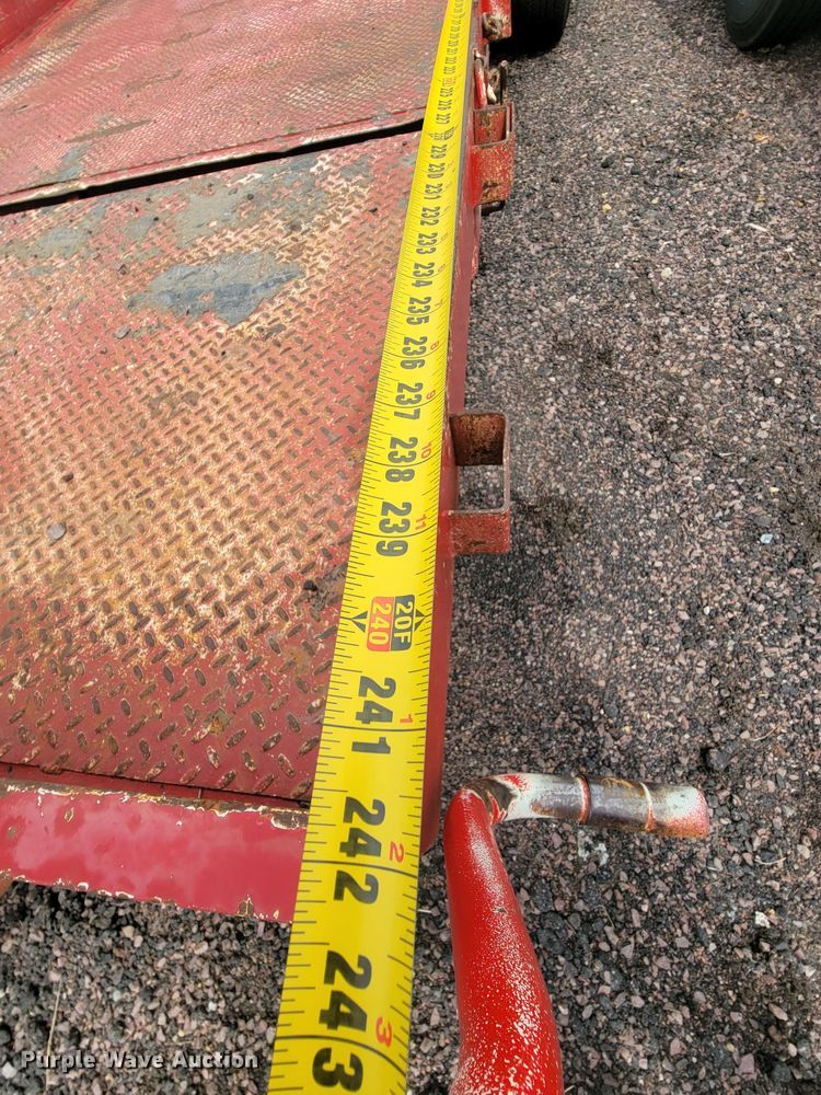 image for item JG9855 2000 DCT  tilt deck equipment trailer