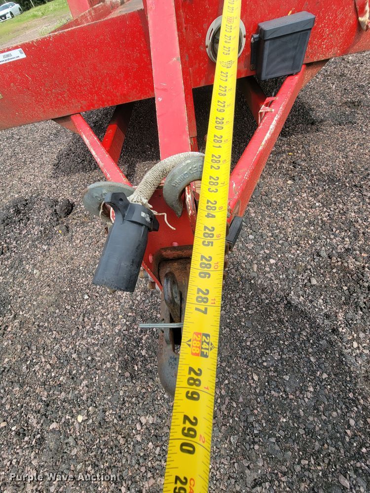 image for item JG9855 2000 DCT  tilt deck equipment trailer