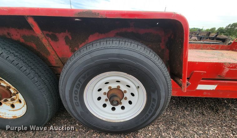 image for item JG9855 2000 DCT  tilt deck equipment trailer