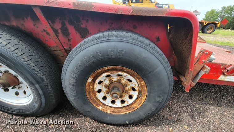 image for item JG9855 2000 DCT  tilt deck equipment trailer