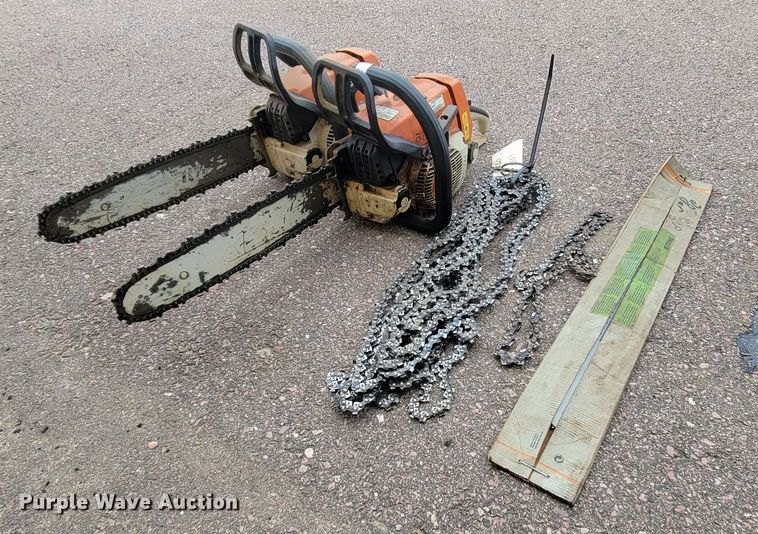 image for item JG9858 (2) Stihl MS260 chainsaws