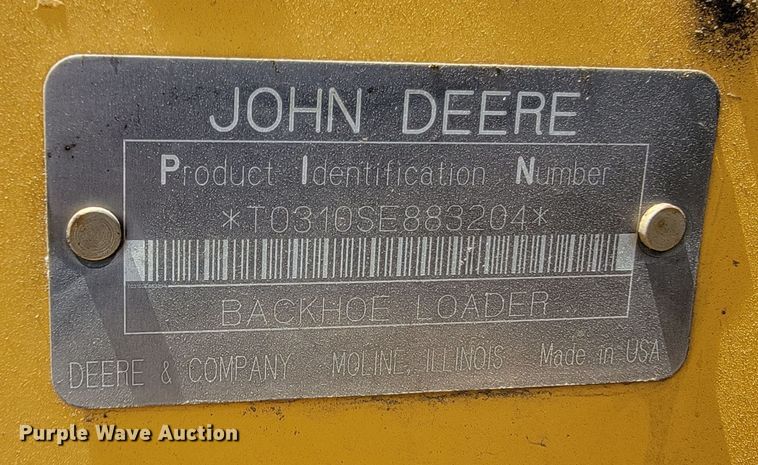 image for item JG9860 2000 John Deere 310SE  backhoe