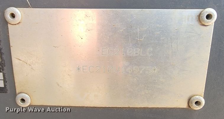 image for item JG9861 2005 Volvo EC210BLC  excavator