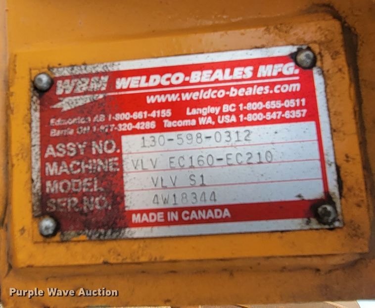 image for item JG9861 2005 Volvo EC210BLC  excavator