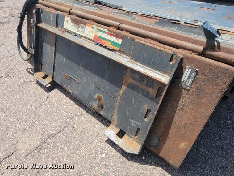 image for item JG9862 Melroe Sweeper 60  skid steer sweeper