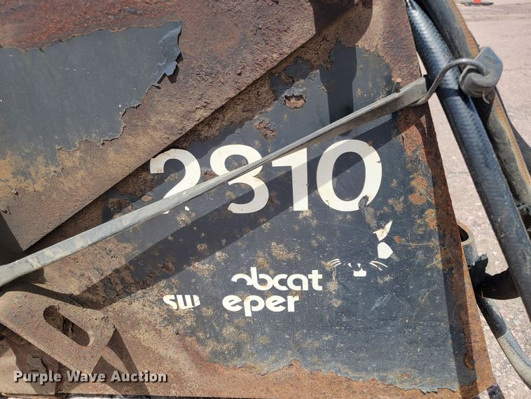 image for item JG9862 Melroe Sweeper 60  skid steer sweeper