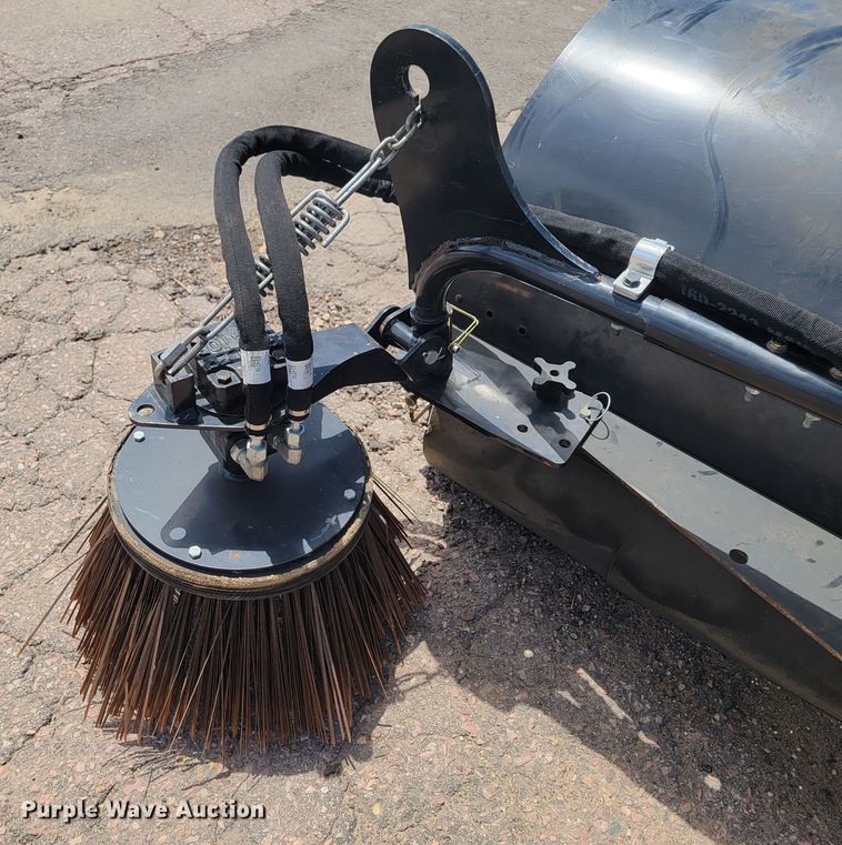 image for item JG9863 Caterpillar BP118C  skid steer sweeper