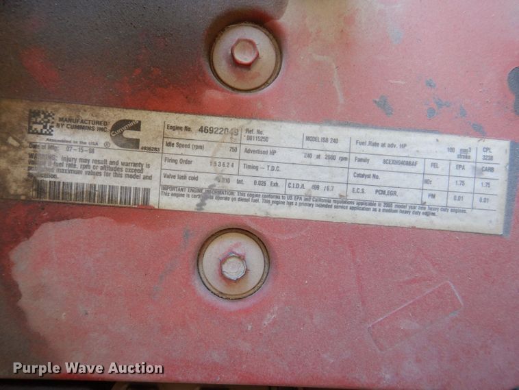 image for item JH9729 2010 Blue Bird  school bus