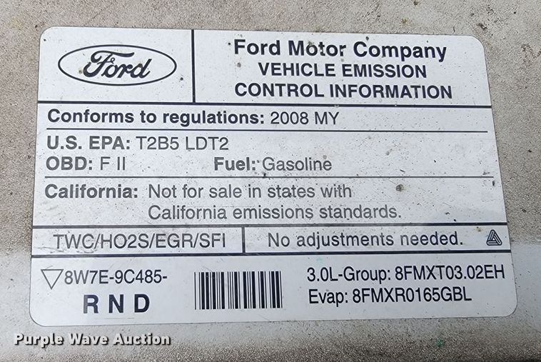 image for item JL9376 2008 Ford Ranger XLT  SuperCab pickup truck