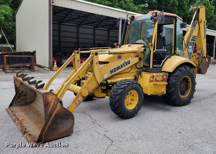 image for item JL9377 Komatsu WB150  backhoe