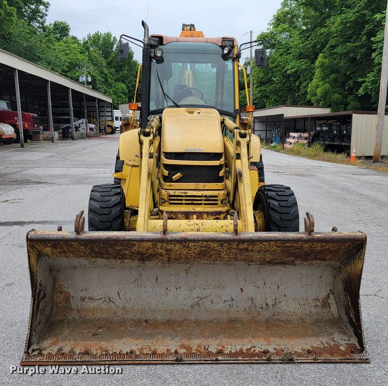 image for item JL9377 Komatsu WB150  backhoe