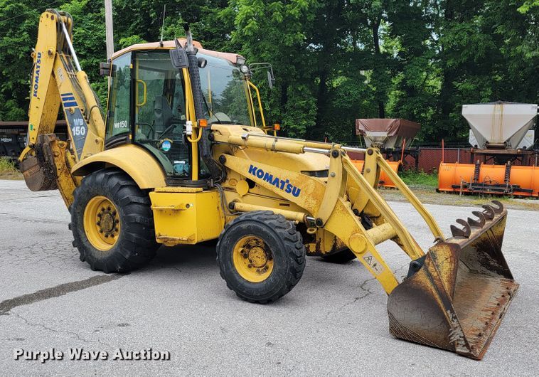 image for item JL9377 Komatsu WB150  backhoe