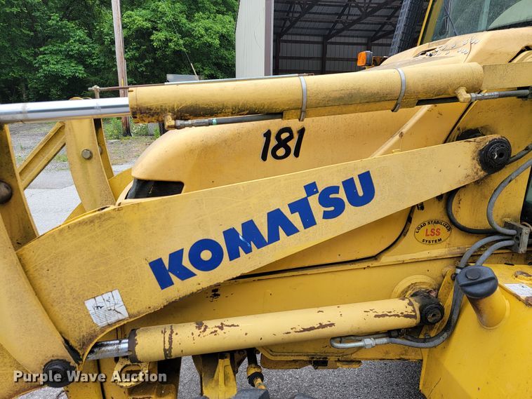 image for item JL9377 Komatsu WB150  backhoe