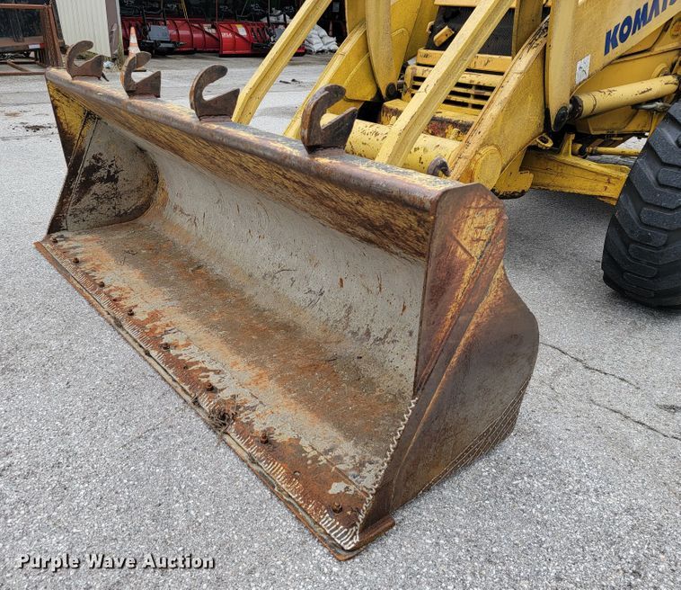image for item JL9377 Komatsu WB150  backhoe