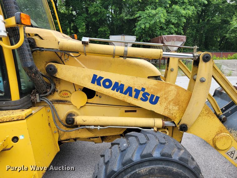 image for item JL9377 Komatsu WB150  backhoe