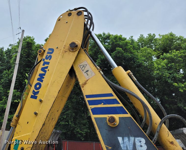 image for item JL9377 Komatsu WB150  backhoe