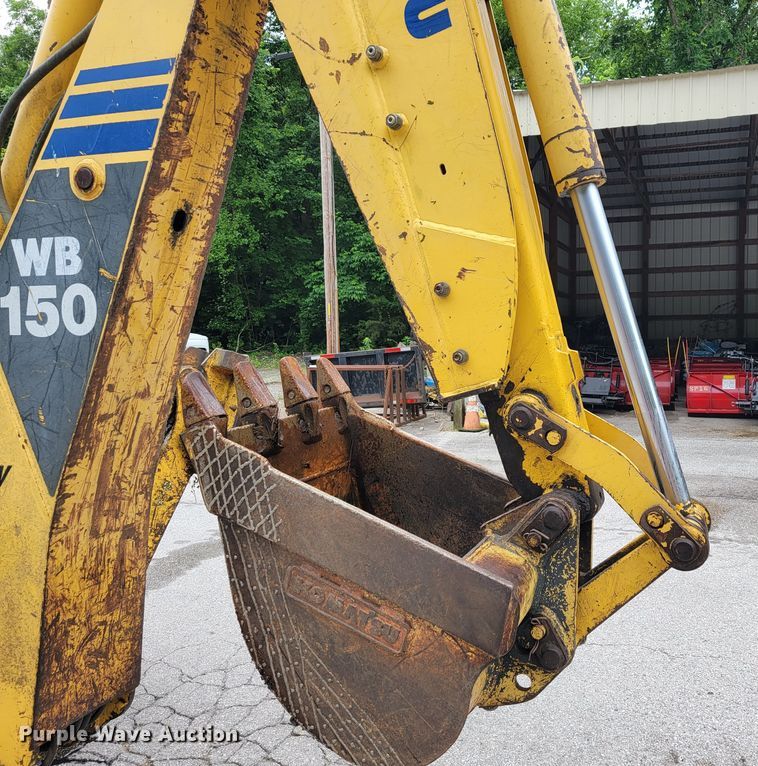 image for item JL9377 Komatsu WB150  backhoe