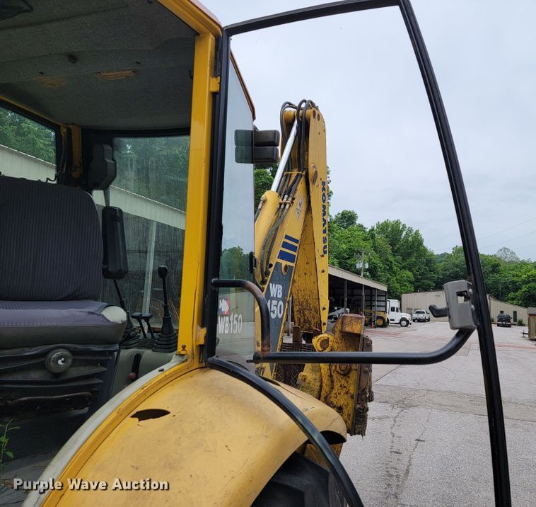 image for item JL9377 Komatsu WB150  backhoe