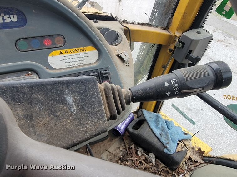 image for item JL9377 Komatsu WB150  backhoe