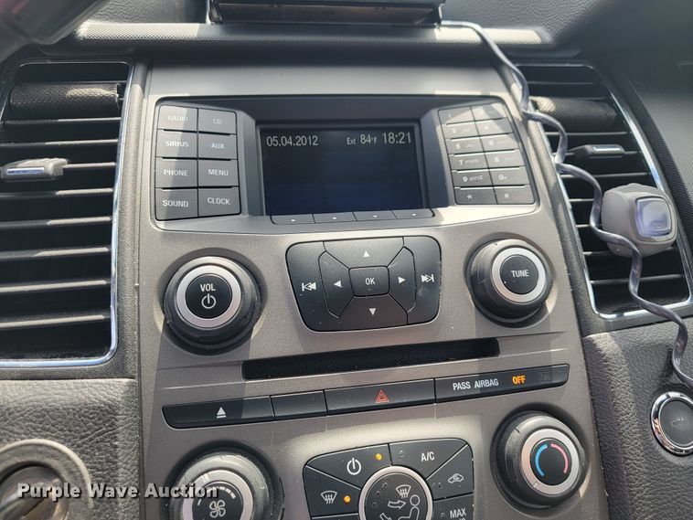 image for item JL9420 2013 Ford Taurus Police Interceptor