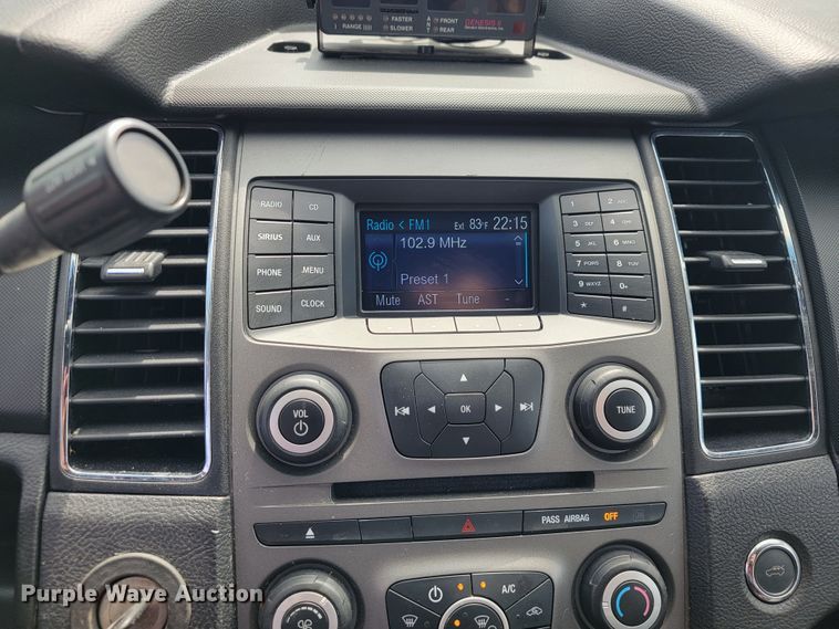 image for item JL9422 2013 Ford Taurus Police Interceptor