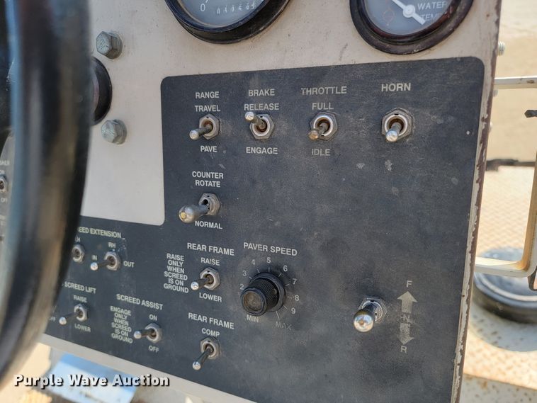 image for item KA9298 Cedarapids CR 361  paver