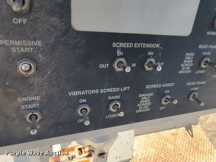 image for item KA9298 Cedarapids CR 361  paver