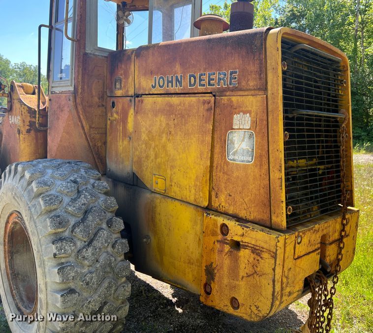 image for item KC9922 John Deere 544C  wheel loader