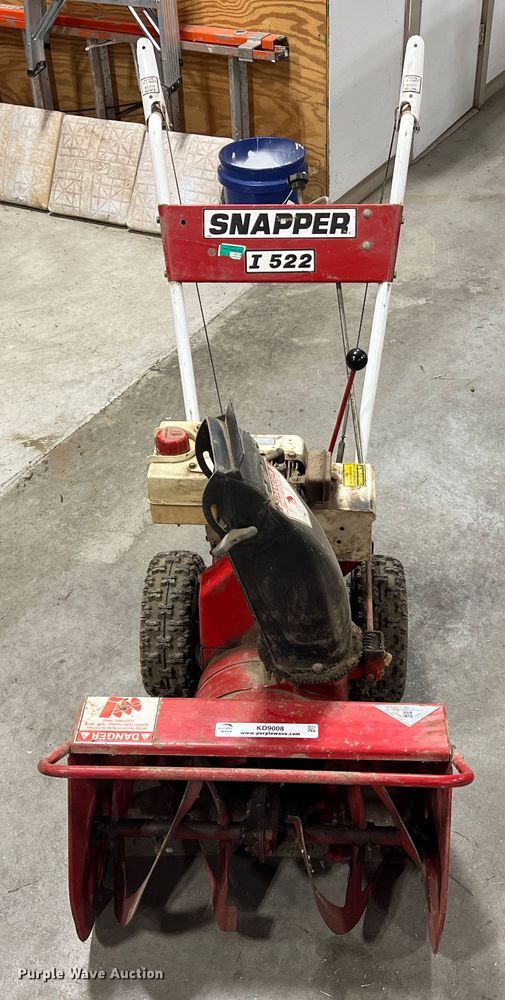 image for item KD9008 Snapper I522  snow blower