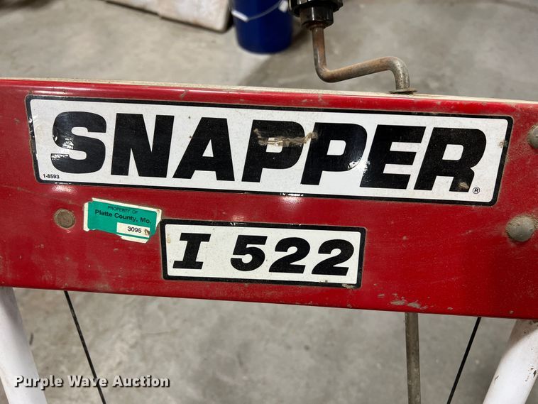 image for item KD9008 Snapper I522  snow blower