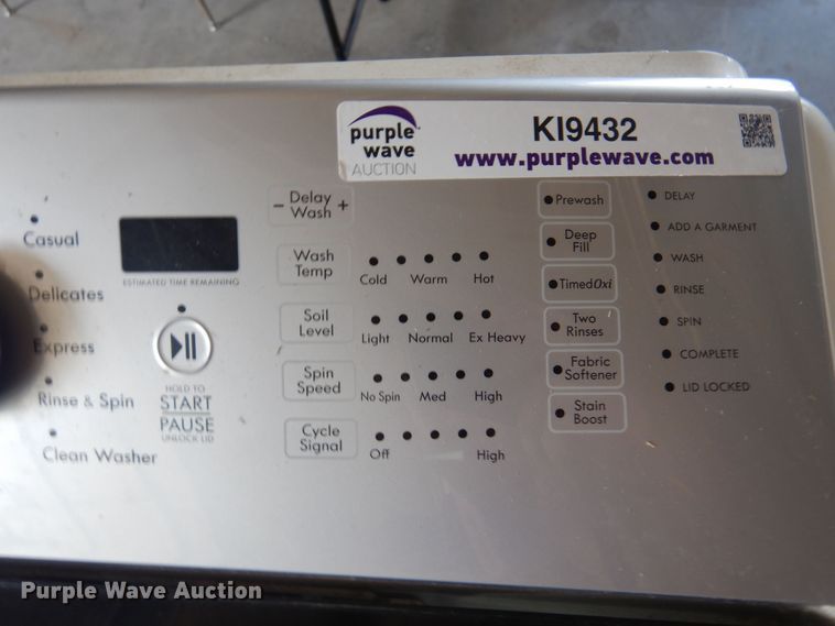 image for item KI9432 Kenmore 110.28132410  washer