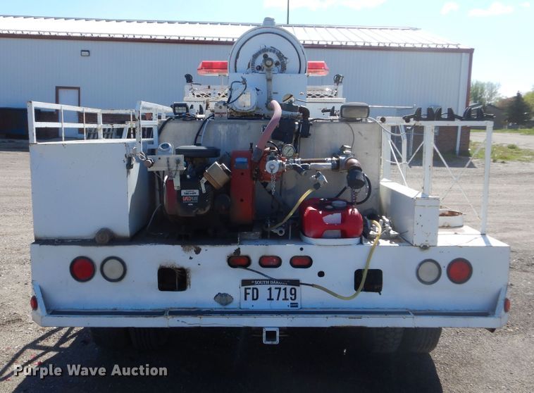 image for item KS9908 1998 Dodge Ram 3500  Quad Cab brush fire truck