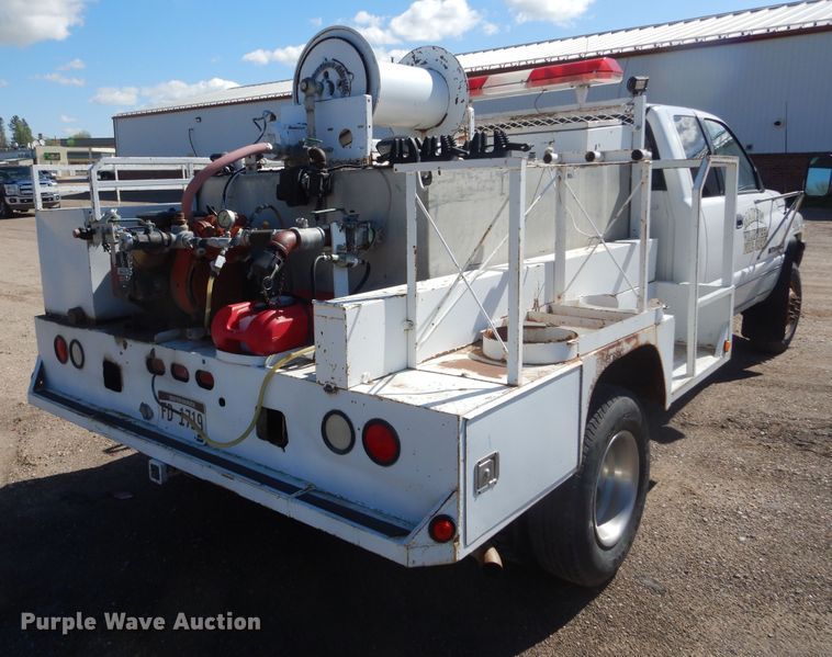 image for item KS9908 1998 Dodge Ram 3500  Quad Cab brush fire truck